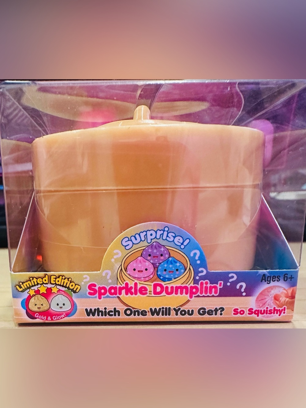 Sparkle Dumplin' Squishy Toy